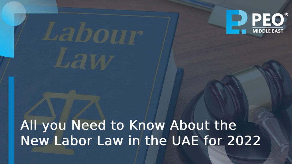 new labor law in the UAE for 2022