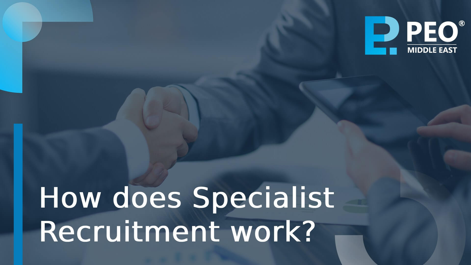 How does Specialist Recruitment work?