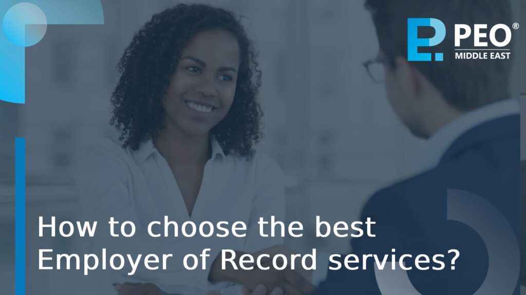Employer of Record services