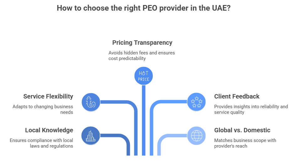 How to choose the right PEO provider in the UAE